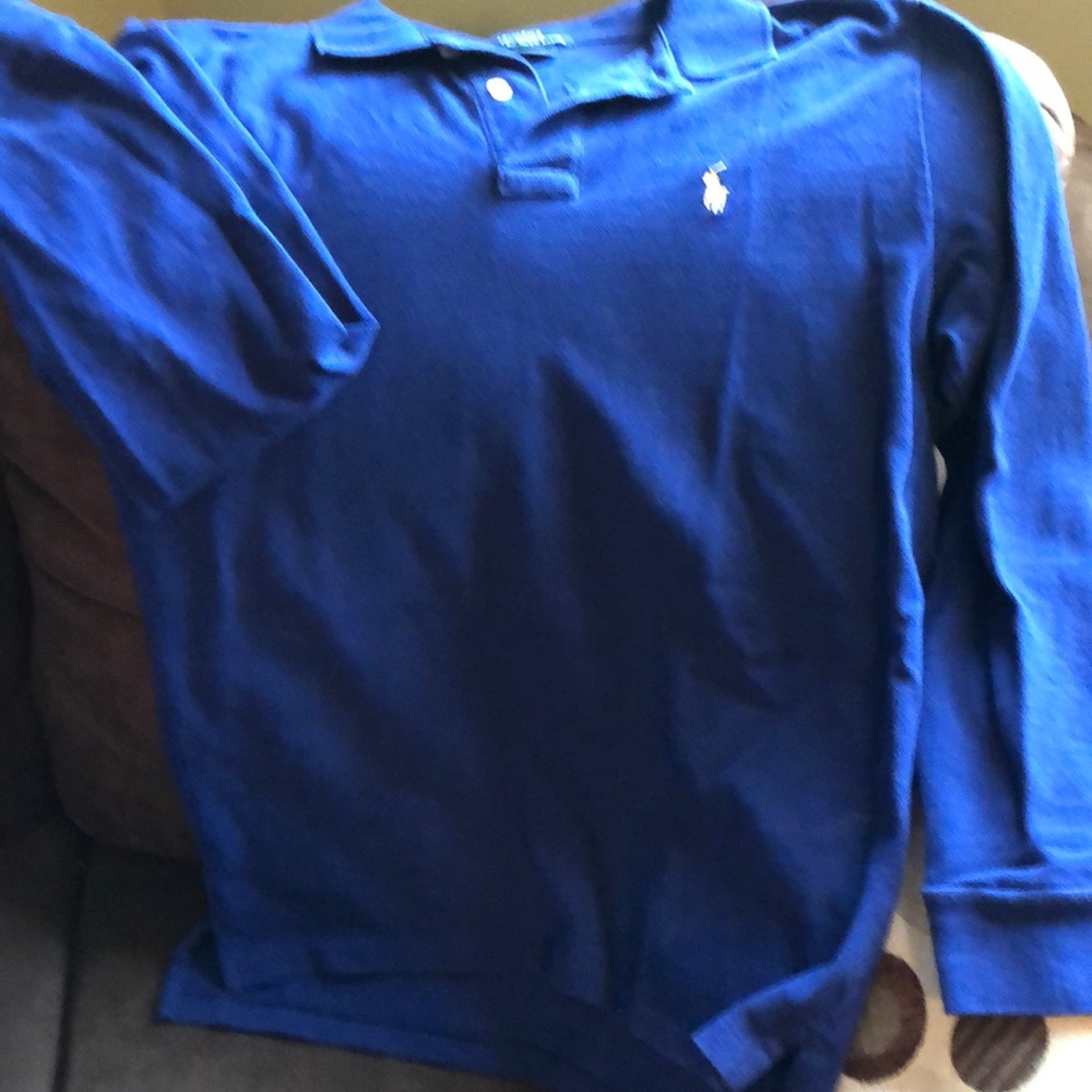 Boys long sleeve polo Ralph Lauren shirt
